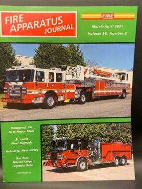 Fire Apparatus Journal March April 2021 Vol 38 Number 2 Richmond VA Barstow MCB